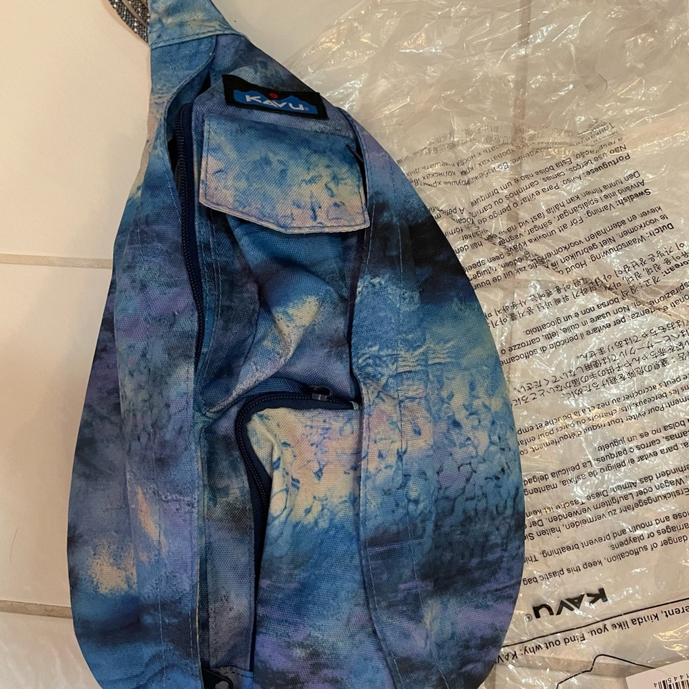 Kavu Mini Rope Sling Bag Purple Storm - New With Tag - Rare